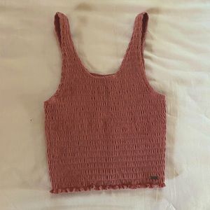 Hollister ribbed tank top